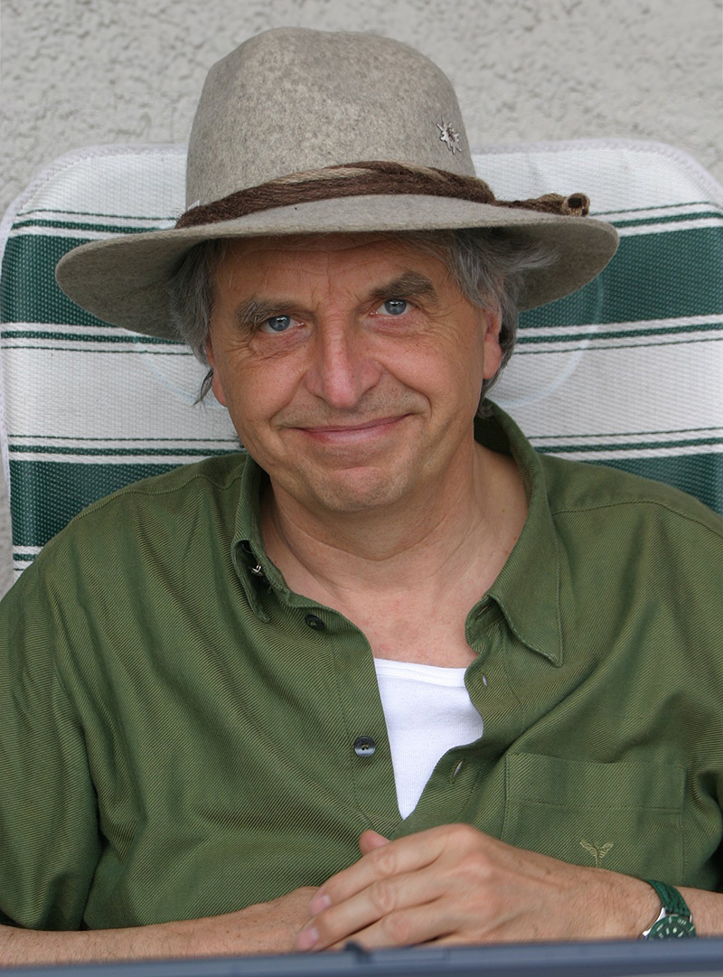Clemens Kuby mit Hut